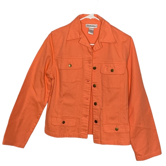 Peach Jean Jacket - Picture 2 of 7